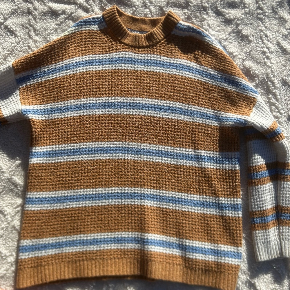 American eagle outfitters color block stripped sweater